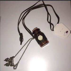 Message in a bottle necklace